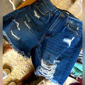 Fashion Nova jean shorts